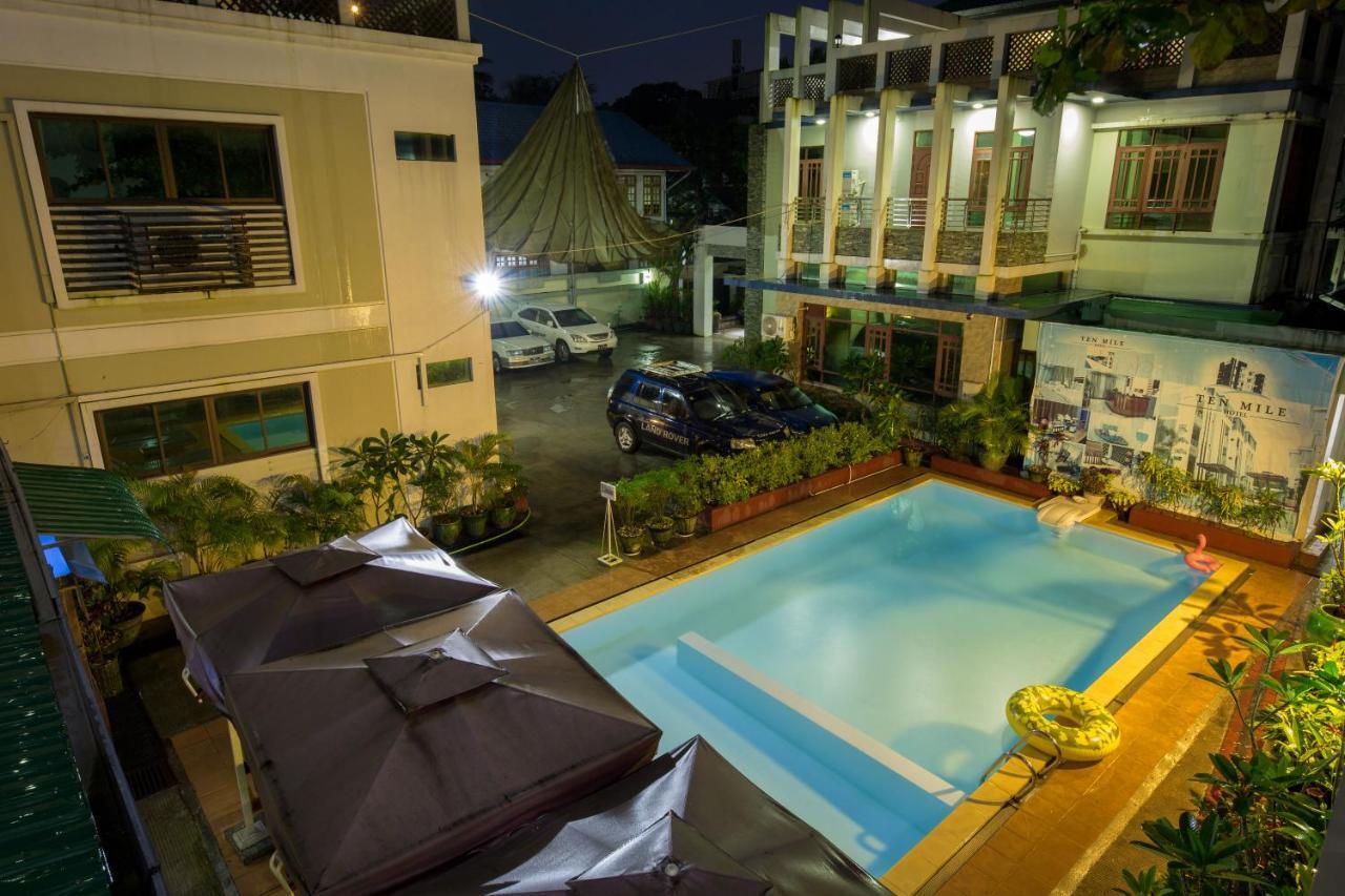 Ten Mile Hotel Yangon Exterior foto